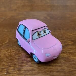 DISNEY PIXAR Cars Chuki Pink Metal Die Cast Car